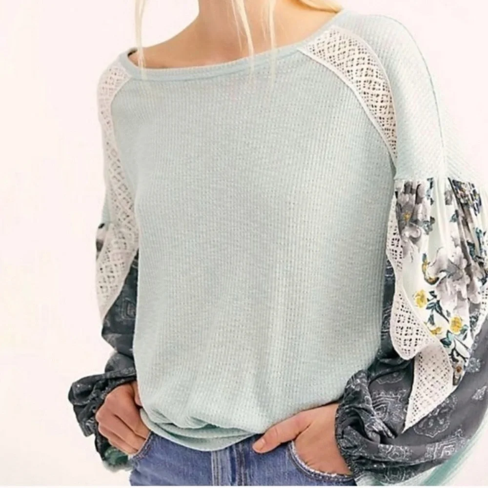Free People Casual Clash top, XS